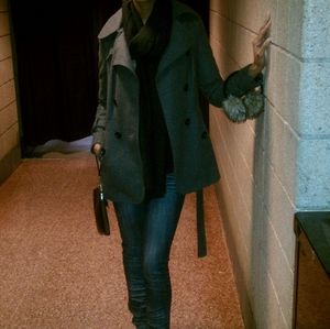 FOREVER XXI WOOL COAT